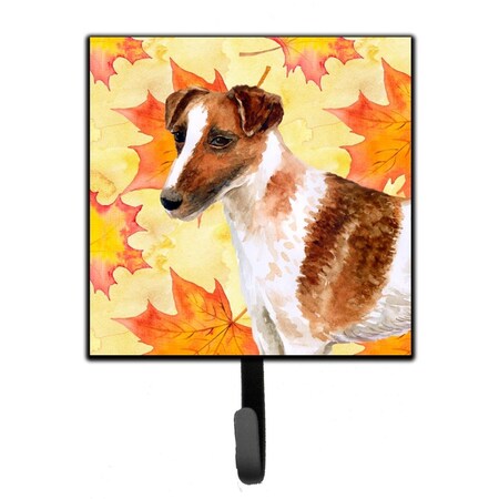 Carolines Treasures Smooth Fox Terrier Fall Leash or Key Holder BB9908SH4